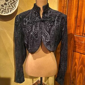 Ralph Lauren Black Label Bolero Jacket Size 12